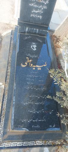 عکس مزار شهیده طیبه واعظی
