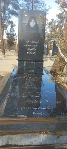 عکس مزار شهیده طیبه واعظی