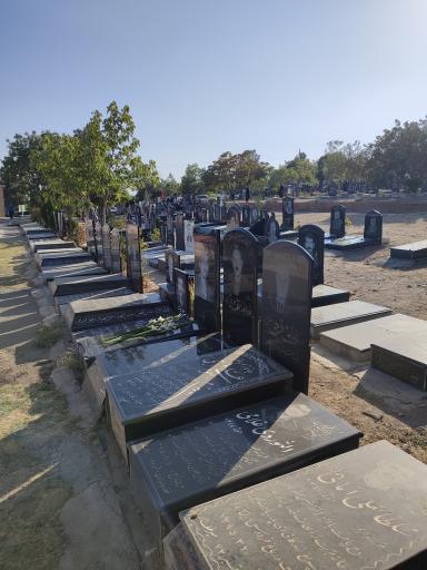 عکس گلشن زهرا قطعه جانبازان