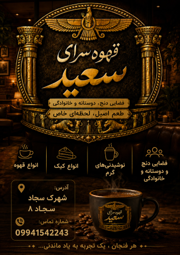 عکس قهوه سرای سعید