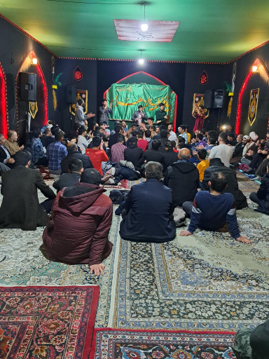 عکس هیئت روضه علی ولی الله