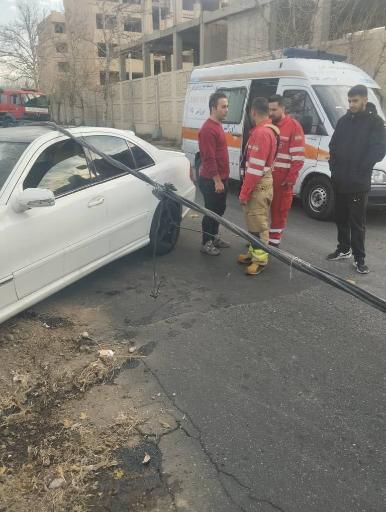 عکس آتش نشانی ایستگاه ۲۴