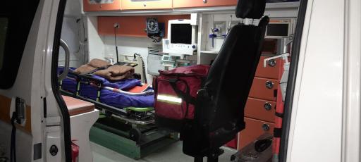 عکس آمبولانس خصوصی آرمان