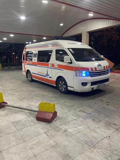 عکس آمبولانس خصوصی آرمان