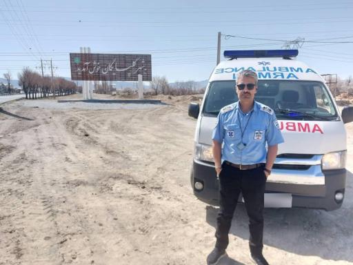 عکس آمبولانس خصوصی آرمان