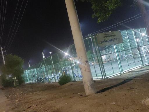 عکس زمین چمن مصنوعی شهید عباسپور