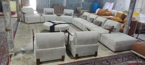 عکس کارخانه مبلمان جامین چوب