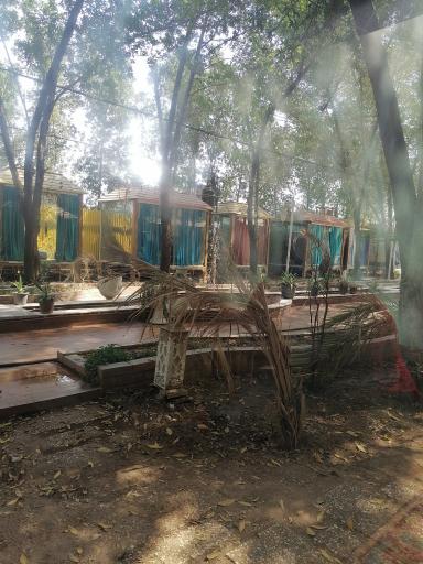 عکس باغ رستوران دربار