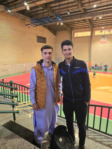 عکس سالن ورزشی شهیدین قاسمی