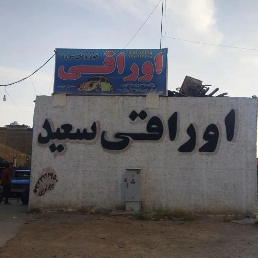 عکس اوراقی سعید