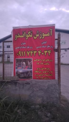 عکس آموزش تکواندو مسیبی