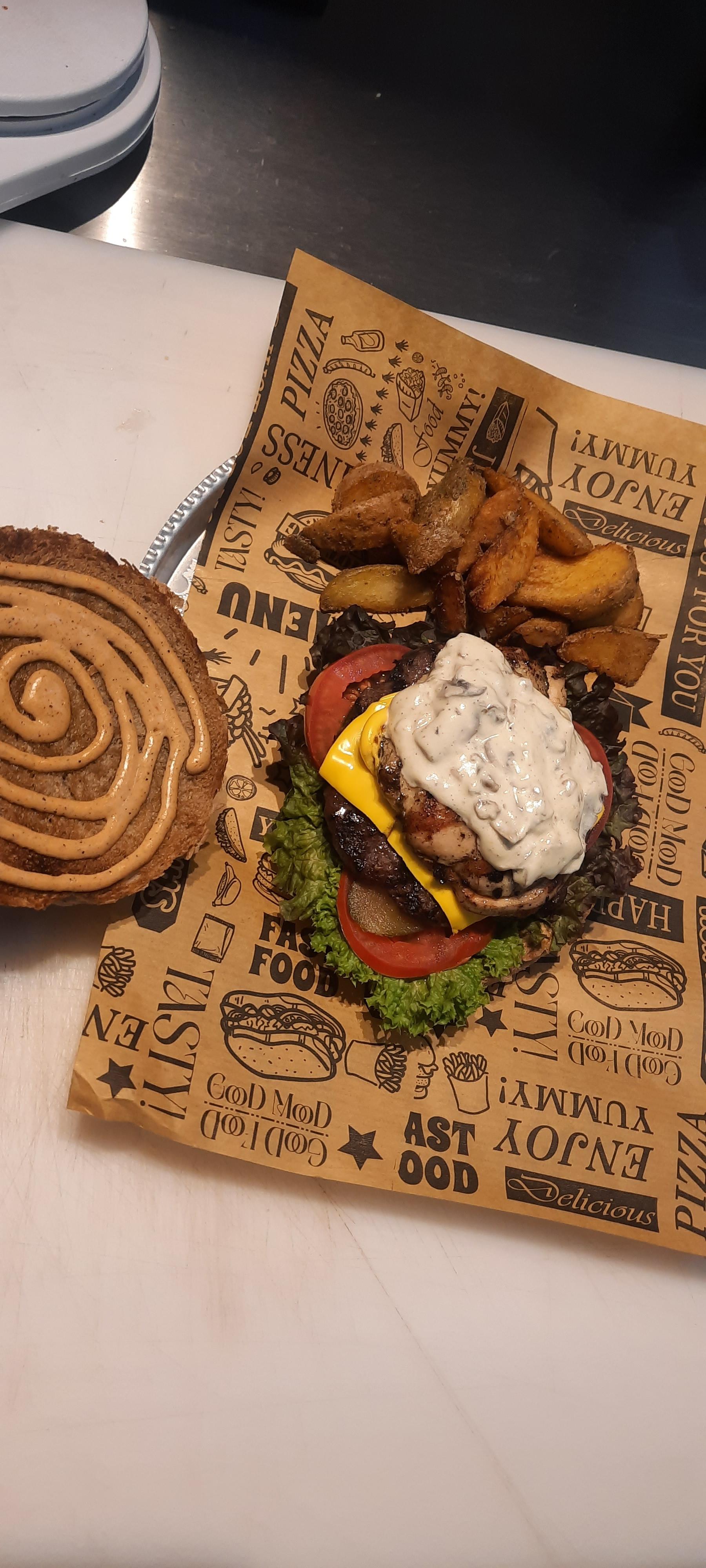 عکس برگر هینزا