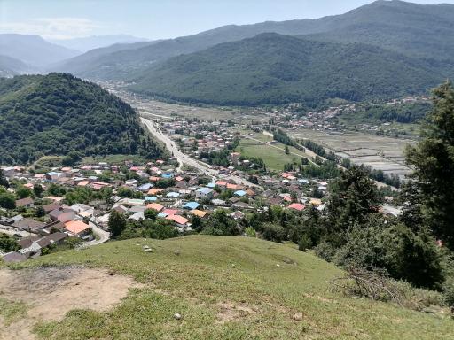 عکس گلزار شهدا و امامزاده کمال الدین