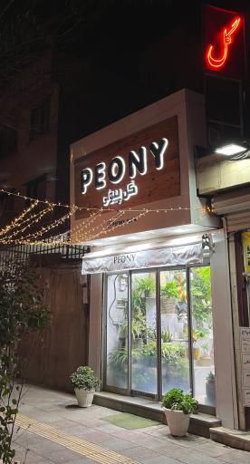 عکس گل فروشی پیونی