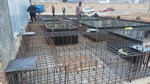 عکس کارگاه تیرچه بتنی و فلزی ویلا