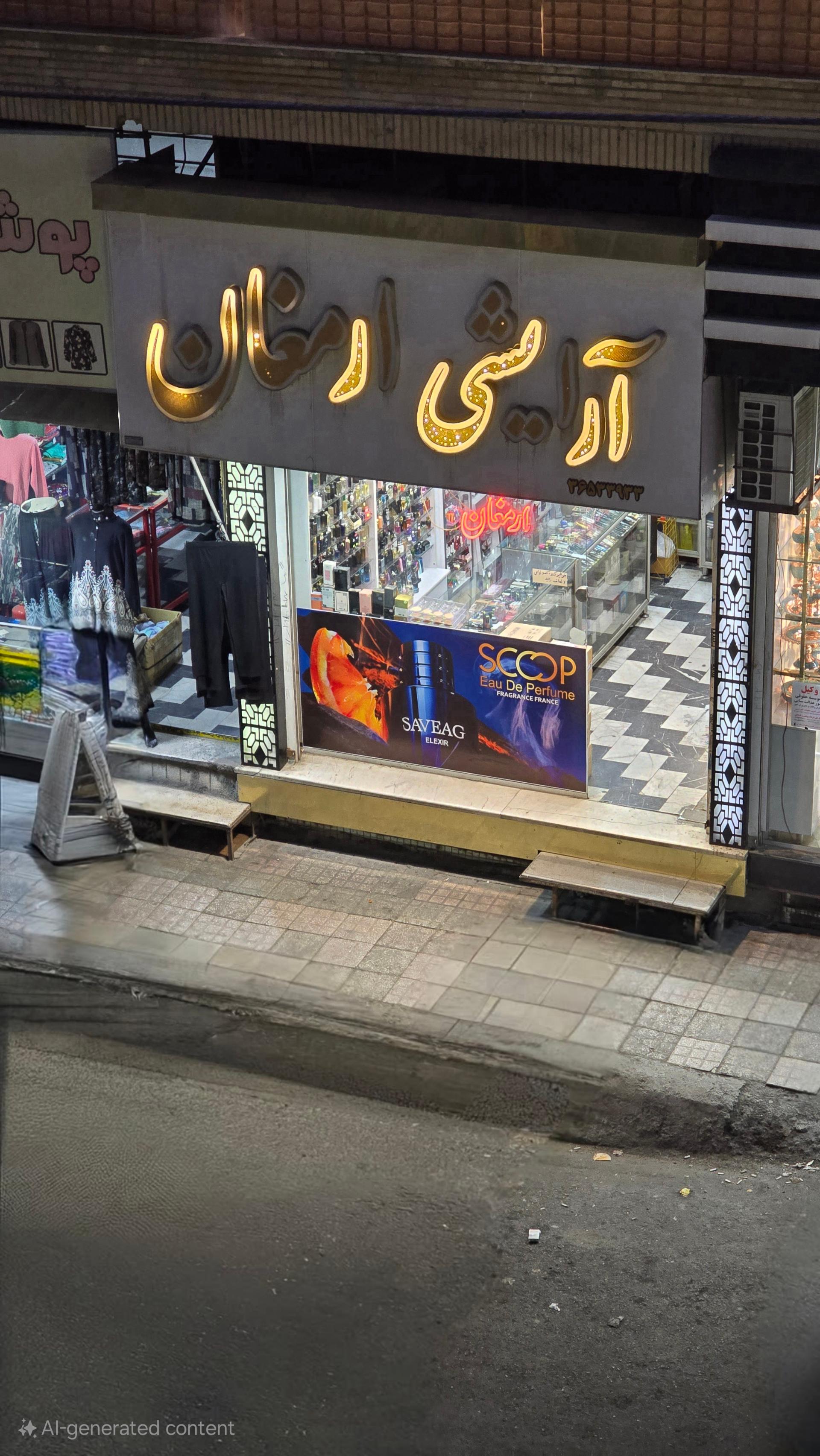 عکس آرایشی ارمغان