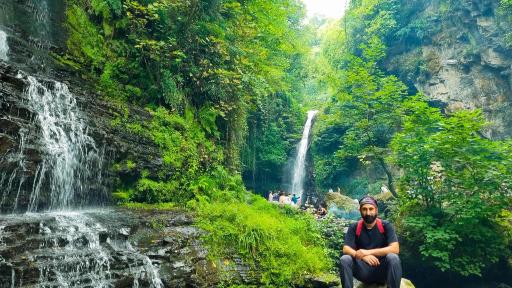 عکس آبشار زمرد حویق