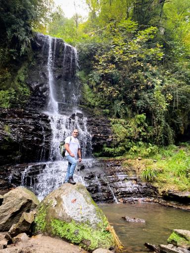 عکس آبشار زمرد حویق