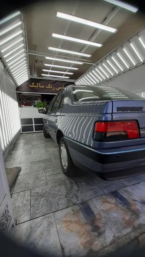 عکس تشخیص رنگ خودرو متالیک