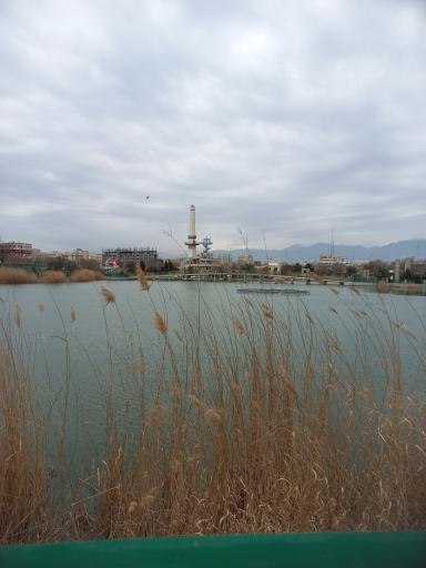 عکس دریاچه بوستان رازی