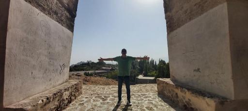 عکس چارتاقی زیگورات (آتشکده نیاسر)