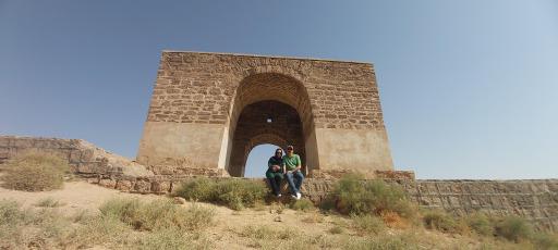 عکس چارتاقی زیگورات (آتشکده نیاسر)