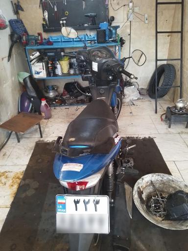 عکس موتورسازی کامران