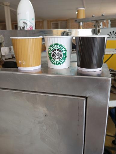 عکس تولید لیوان کاغذی ساحل 