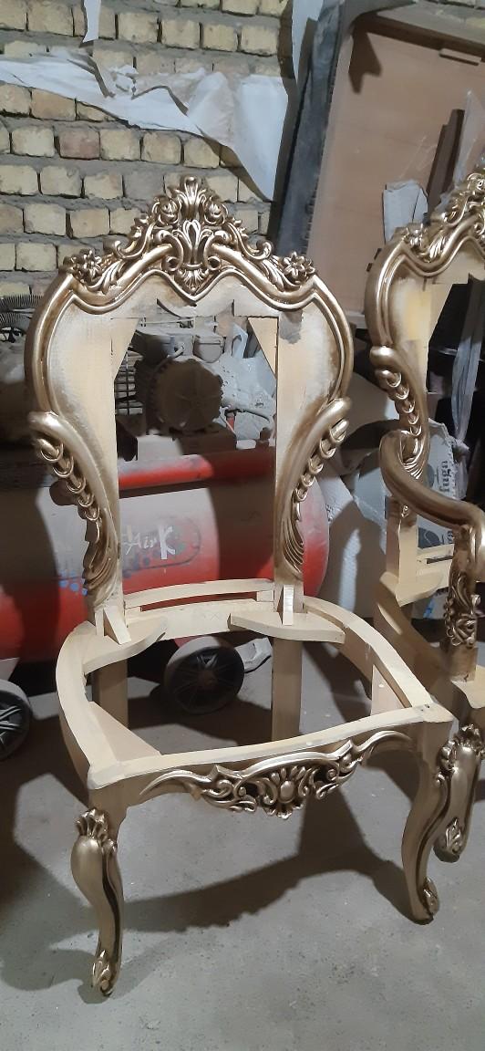 عکس رنگ کاری مبلمان حسینی