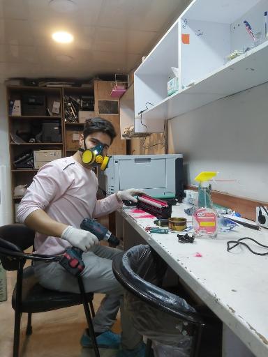 عکس تعمیر پرینتر صدق آمیز 