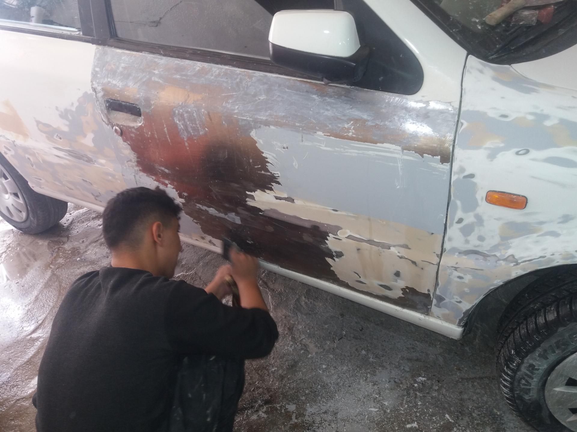 عکس نقاشی اتومبیل وریا گیتی