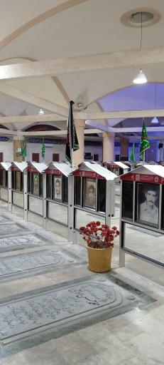 عکس گلزار شهدای بهشت صادق