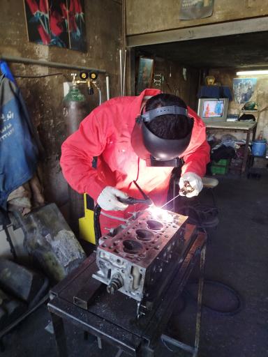 عکس جوشکاری آرگون عباس