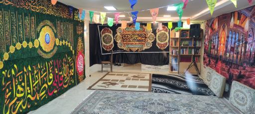 عکس هیئت متوسلین به حضرت قاسم ابن الحسن (ع)