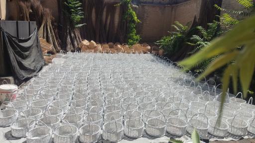 عکس سبدبافی و مرواربافی مروارکو