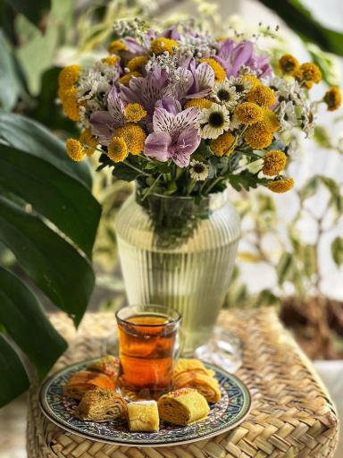 عکس کاک پزی و کلوچه سنتی منوچهر شعبه مطهری