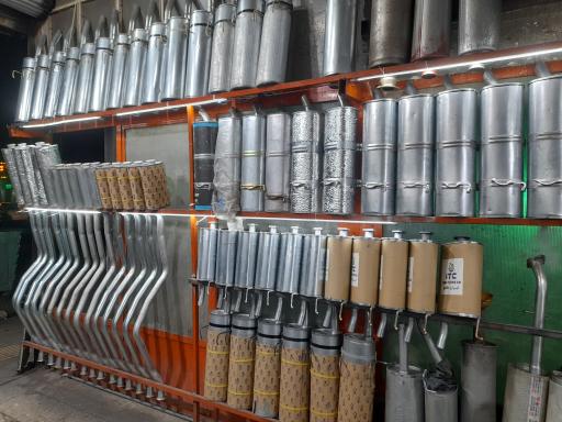 عکس اگزوز سازی و رادیاتور سازی الغدیر