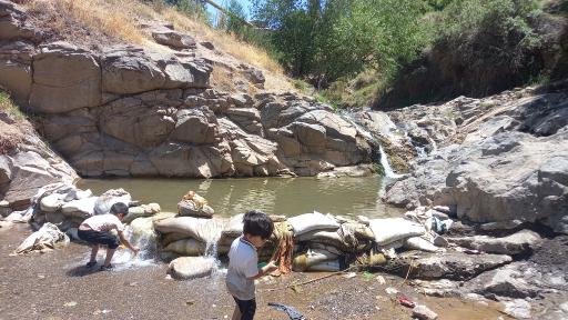 عکس آبشار علی برق