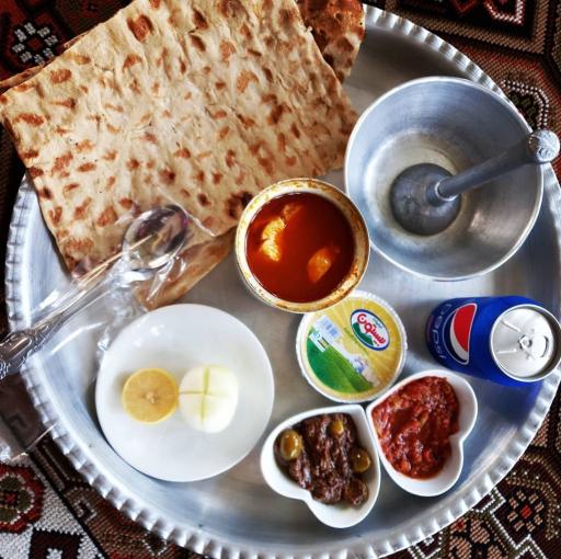 عکس کافه و سفره خانه بابا مهدی