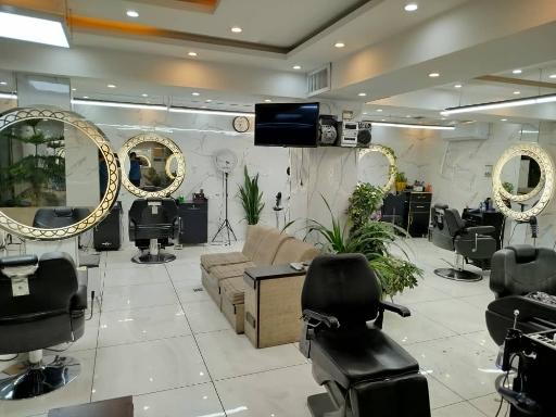 عکس آرایشگاه مردانه وی آی پی