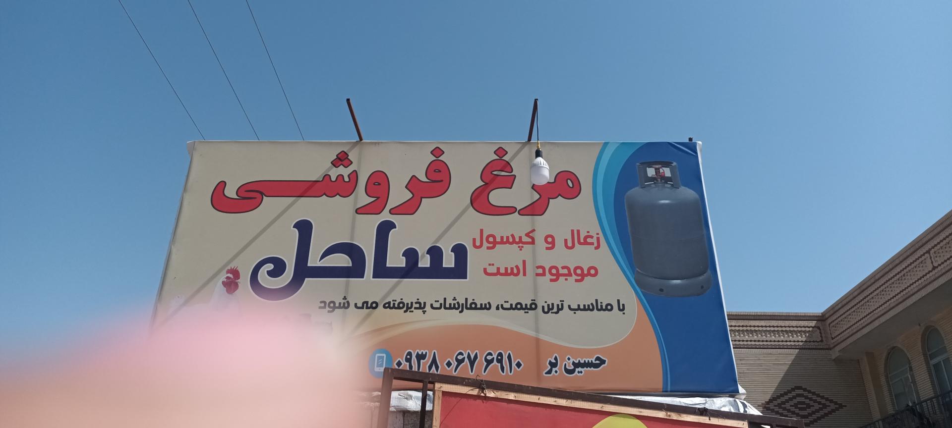 عکس مرغ فروشی ساحل 