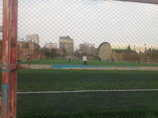 عکس چمن ورزشی قدس