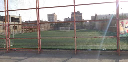 عکس چمن ورزشی قدس