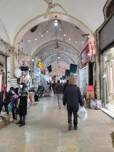 عکس بازار بزرگ قم