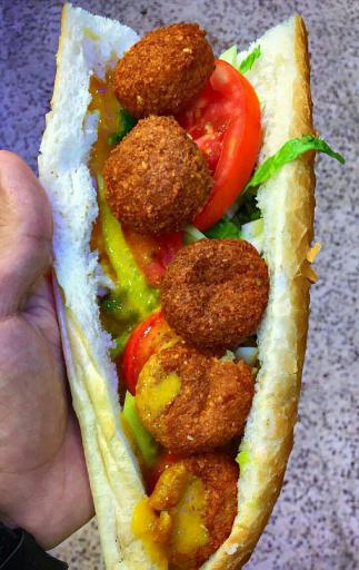 عکس ساندویچی آقای چاق