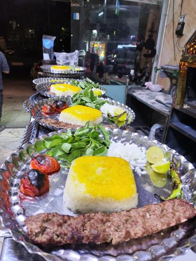 عکس کباب ساطوری تک بناب آذربایجان