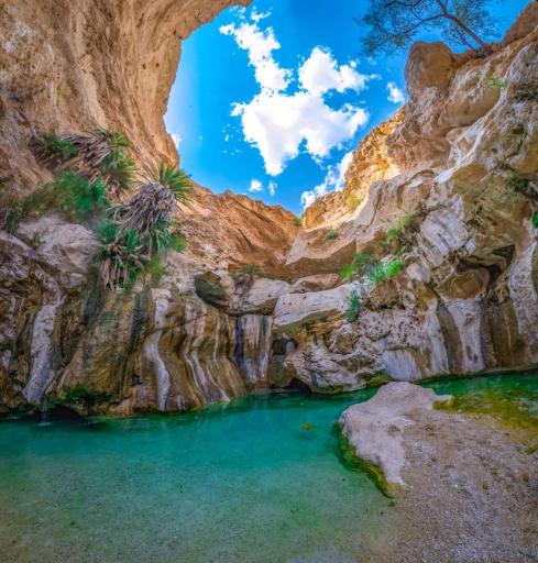 عکس تنگه آب دبه