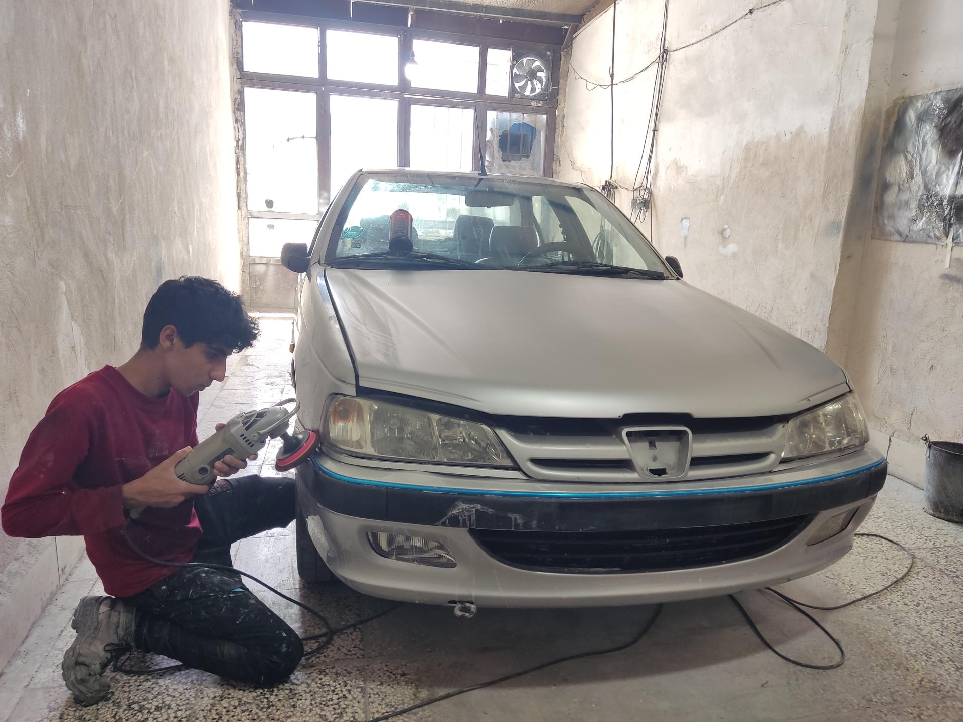 عکس صافکاری و نقاشی مهدی