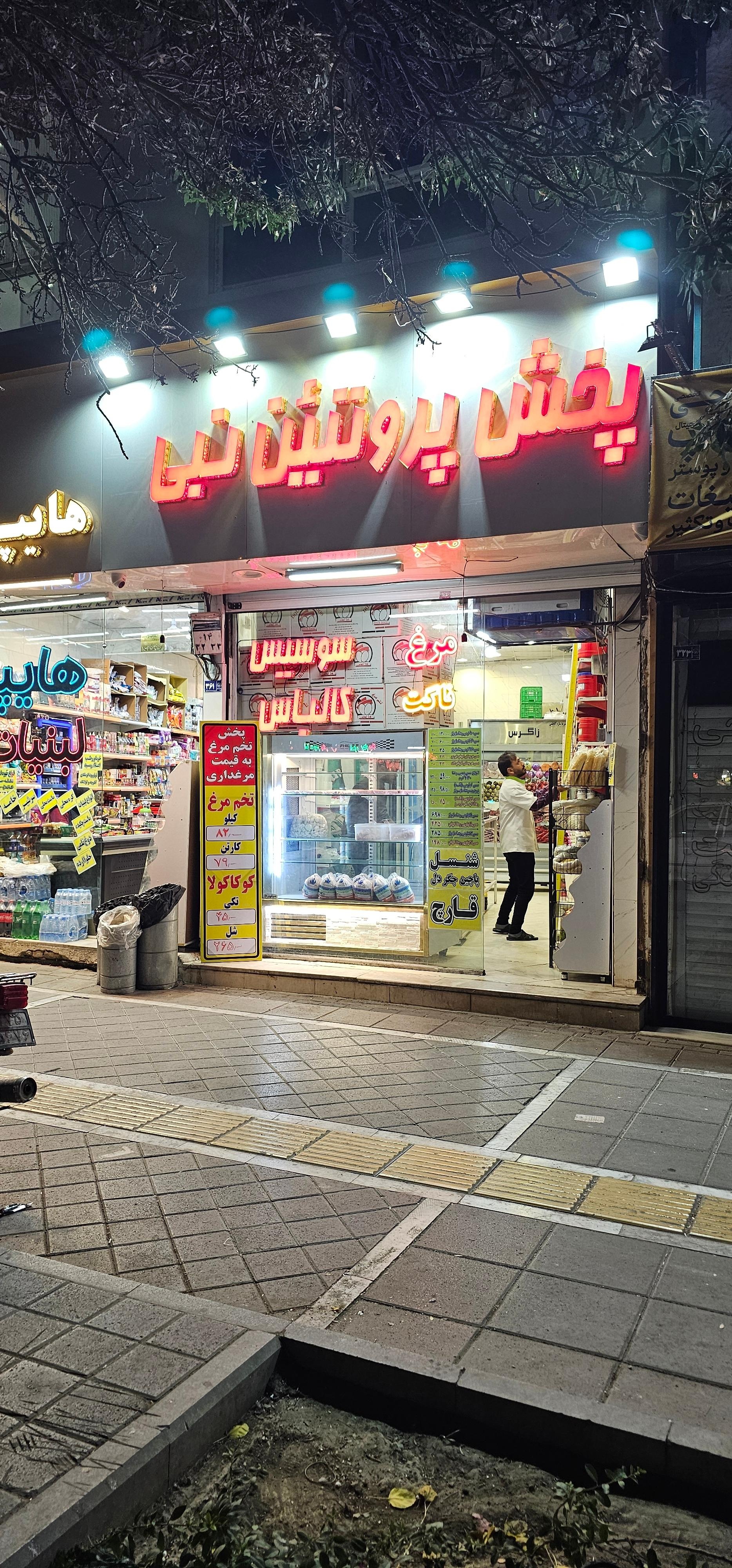 عکس پخش پروتئین نبی