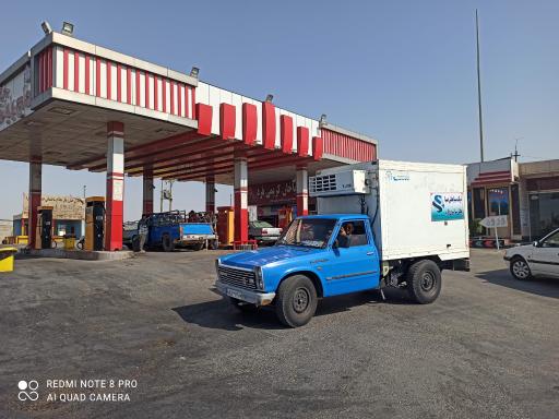 عکس پمپ بنزین حاج باباخان کریمی فرد